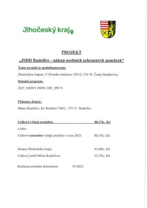 Publicita - JSDHO zásahové oblečení